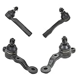 Front Outer Tie Rods Ends & Lower Ball Joints Kit Set of 4 for 01-05 Lexus IS300