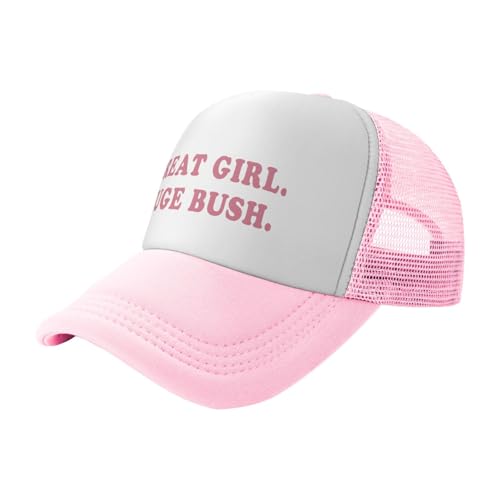 Image of Funny Women Trucker Hats for Women Hot Pink Funny Gag Hats for Women Girls Men Hat