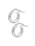 Cierre: Criolla Pendientes Plata Aros Media Caña 12 mm