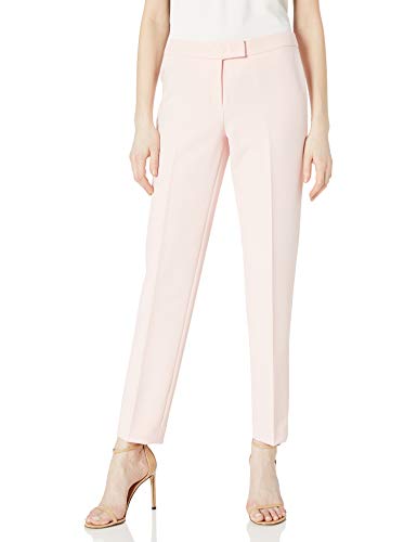 Anne Klein Women's Slim Leg Pant, Cherry Blossom, 16