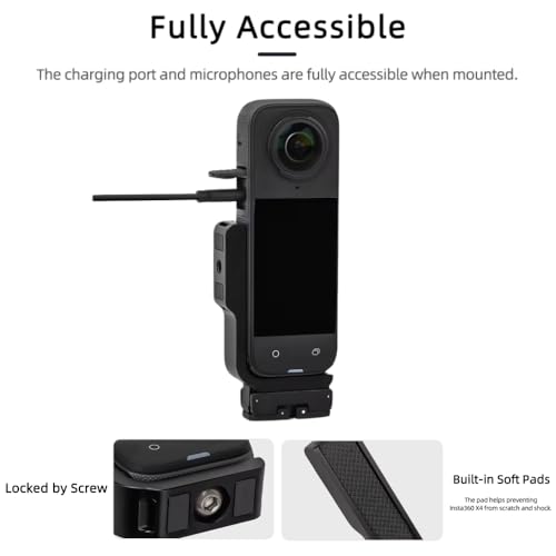 Image of yantralay L Type Vertical-Horizontal Mount for Insta 360 X5 /X4 /X4 Air | Magnetic Quick Release Adapter, Insta 360 X5 Action Camera Accessories