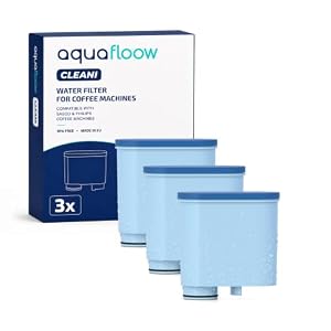 Aquafloow Replacement Water Filter Compatible with Philips® AquaClean® CA6903/10 & CA6903/22, Saeco® LatteGo® Series 2200/3200/5400 & PicoBaristo (3X)
