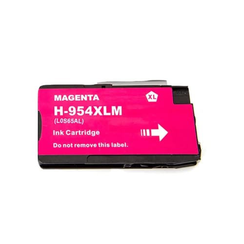 Compatible Ink Cartridge Compatible with 954XL 954 Compatible with OfficeJet 7720 7740 Pro 8210 8710 8720 8730 Printers(Magenta)