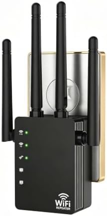 Wall - Plug Home WiFi Extender, WiFi Booster 12880 Sq.Ft Reach