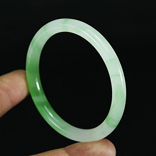 Jadeite brangles 58mm en vrai jade, mettez fin aux imitations avec ce bracelet femme en pierre