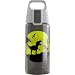 SIGG - Trinkflasche Kinder - Viva One Dino - Für Kohlensäurehaltige Getränke Geeignet - Auslaufsicher - Spülmaschinenfest - BPA-frei - Sport & Schule - Grau mit Dinosaurier - 0,5L