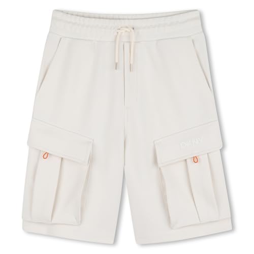 Bermudas para niño DKNY de 12 años: ropa de verano amarilla y pantalones cortos juveniles