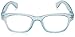 Peepers by PeeperSpecs Rainbow Bright Soft Square Reading Glasses, Blue, 45 + 1.5