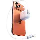 TORRAS FlexLine 67W Retractable USB C Charger Block,for iPhone 17 Charger Fast Charging, GaN Ⅲ USB C Cable with Dual-Port for MacBook Pro/Air,iPad, Samsung Galaxy S25 Ultra/iPhone 17 Pro Max, 39.37in