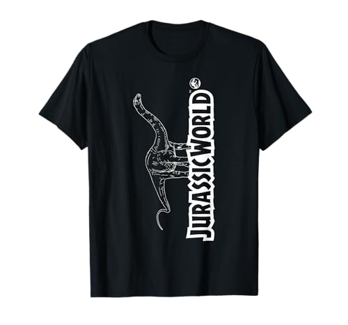 T-shirt Jurassic World anti-déformation col rond vêtement coton respirant