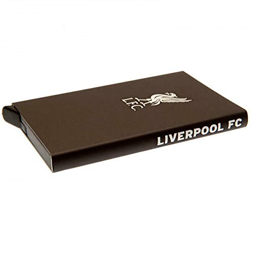 EPL Liverpool Protège-Carte RFID Aluminium Noir Evitez le Piratage Sans Contact