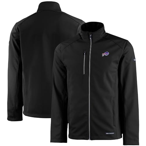 Cutter & Buck Men's NFL Evoke Eco Softshell Recycled Full-Zip Jacket
