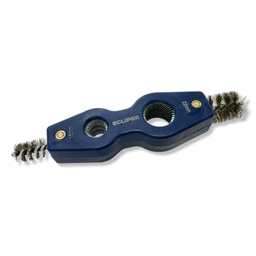 ECLIPSE Professional Tools E4IN1PCDT 4-in-1 Rohrreinigungs- & Entgratungswerkzeug – Innen- & Außenreinigung von 15 mm & 22 mm Kupferrohren