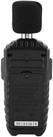 Tilbage view of Walfront MESTEK SL620 showing battery compartment