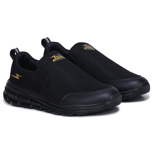 Image of ATHCO Mens Oxyflo Walking Shoes for Man, Lightweight Breathable Comfort Slip-On Casual Shoes for Man with Memory Foam Insole, Lightweight, Comfort Walking Shoe for Men for All-Day Comfort
