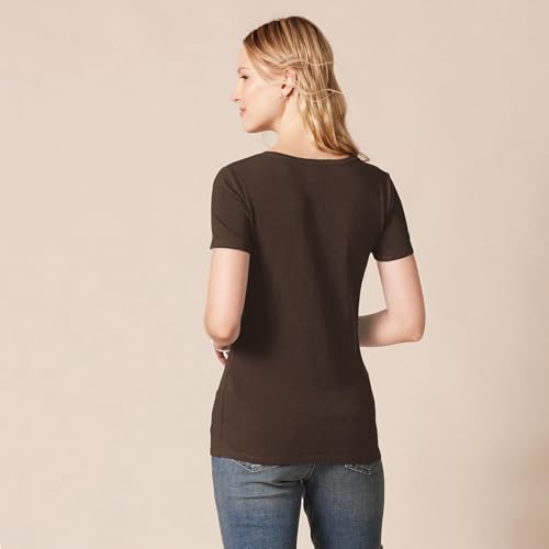 Image of Amazon Essentials Women's Regular-Fit Short-Sleeve V-Neck T-Shirt, Multipacks