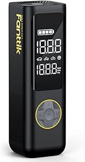 Fanttik X8 APEX Tire Inflator Portable Air Compressor, 2X Faster Inflation, 150PSI Cordless Tire Inflator with LCD Dual Screen, Suitable for Cars, E-bikes, Balls, Motorcycles