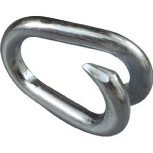 N223-073 Lap Connecting Link, Zinc, 3/16-In. - Quantity 20