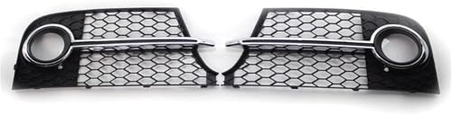Grille de phare antibrouillard pour TT 2011-2014 style RS nid d'abeille noir