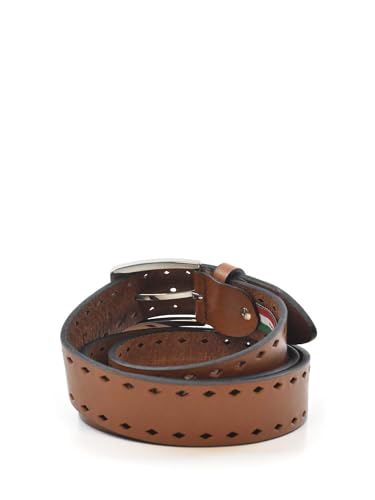 Ceinture homme marron Yes-zee au bureau comme en weekend - 2