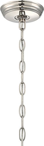Minka Lavery Chandelier Lighting 3295-613 Audrey's Point, 5-Light 500 Total Watts, Polished Nickel #TOP2