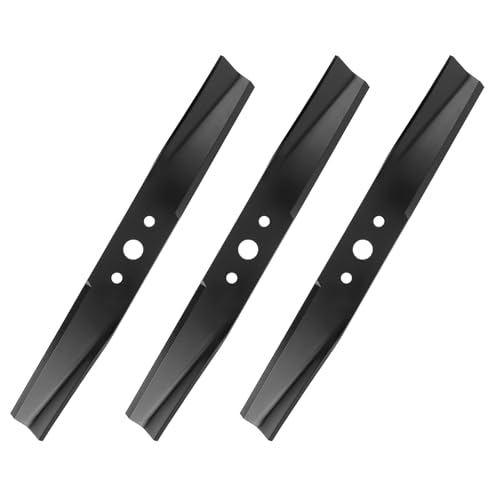 IDEASURE 1716696ASM High Lift Blades for 44" Mower Deck,