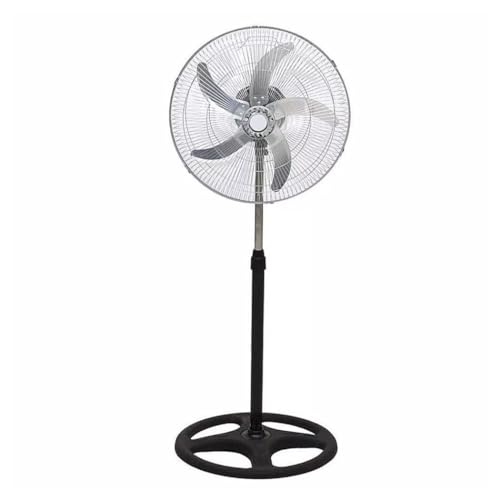 OISE ART STORE Trade Shop – Ventilador de acero 65 W de pie antivuelco con 5 aspas 3 velocidades 6057001 ml