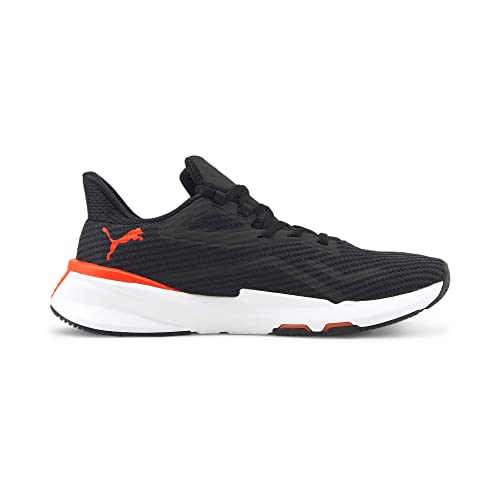 Image of Puma Men's Sneakers Gymnastics Shoe, Black Cherry Tomato, 7.5