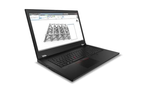 Lenovo ThinkPad P17 Gen 1 Workstation Laptop | 17.3' 1920x1080 FHD | Core i7-10750H - 512GB SSD Hard Drive - 32GB RAM - Nvidia Quadro T1000 | 6 cores @ 5 GHz - 4GB GDDR6 Win 11 Pro Black (Renewed)