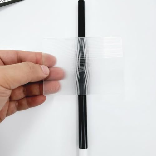 20 Pieces Magic Props Invisibility Shield Lenticular Sheet Illusion Toys for Close Up Magic Performances and Street Magic Tricks