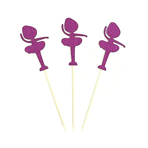 Amosfun XKBB4445M20O Flip Photo Album 8 Pcs Paper Cups Cupcake Toppers Birthday Cake Toppers Birthday Topper Cake Cups Ingredients Oval Serving Platter Cupcake Decorations Top Hat Purple Product thumb #5
