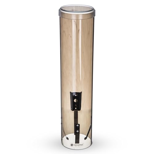 Distributeur de gobelets en acier inoxydable vertical encastrable distribution par le dessous
