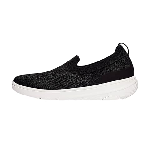 Image of FitFlop Super-Q Knit Slip-Ons