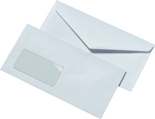 Preisvergleich Produktbild Fensterumschläge DL 72g gum ws 1000St