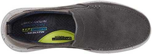 Skechers USA Men's Men's Proven-Renco Loafer, Char, 11.5 | Image 4