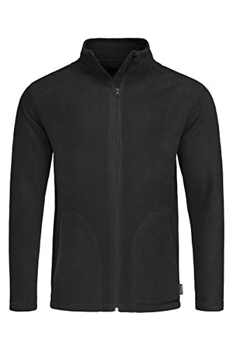 Stedman ST5030 Mens Active Fleece Jacket Black Opal XL
