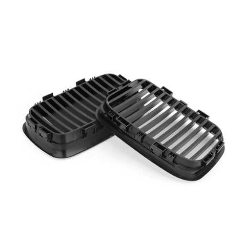 Calandres de capot avant noires sport anti-UV pour grilles de radiateur BMW Série 3 E36 92-96