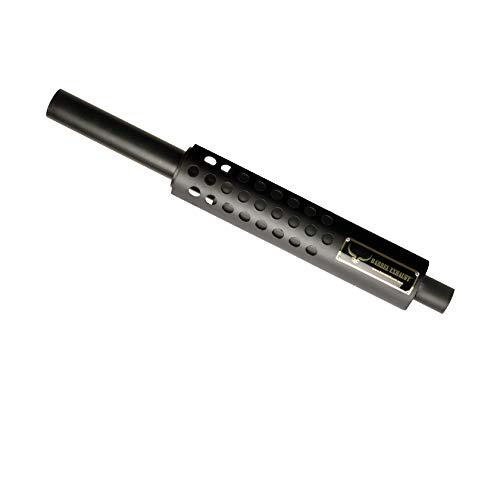 Image of Mild Steel Scud Bullet Silencer for Electra & Standard (Black)