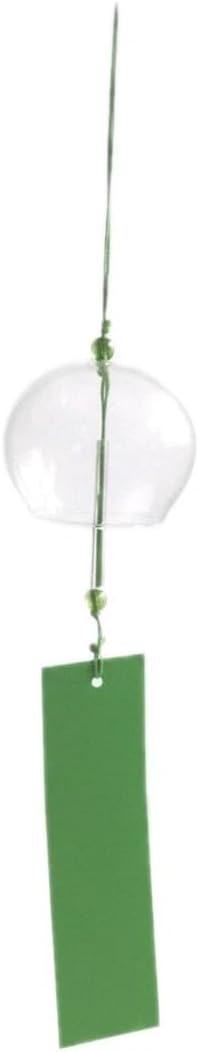 Handmade Pickleball Wind Chime - Upcycled Sports Gift with Hand Blown Glass Japanese Furin Bell - Unique Garden Decor & Patio Accent