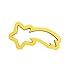 Decora 0255175 - Stampino tagliapasta in pvc - STELLLA COMETA - Natale