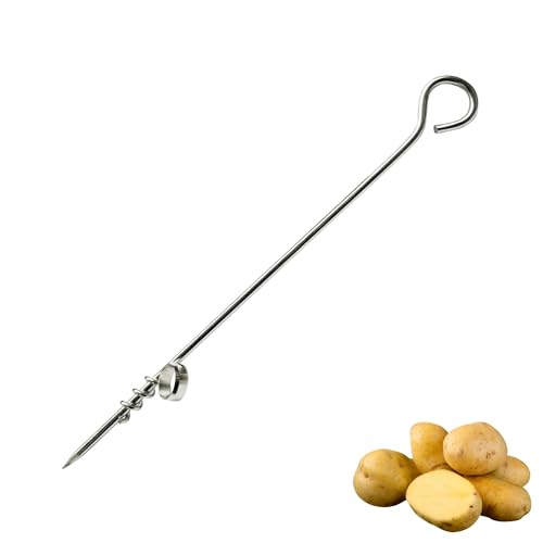 Westmark Espiral cortadora de patatas, longitud: 24,3 cm, Acero inoxidable, Spiro, Plata, 51222260