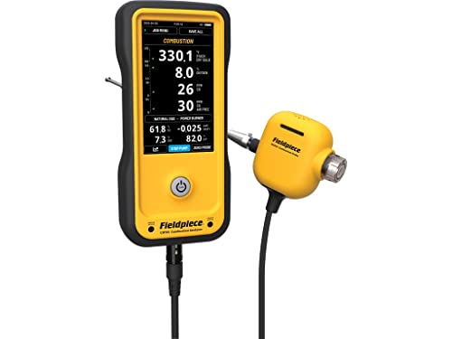 Fieldpiece CAT85 - Combustion Analyzer with Live Draft and Built-in Monometer