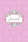 Journal with Pink Flower Wreath