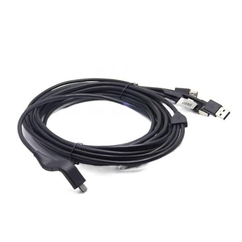 For E3 3-in-1 Headphone Cable Compatible with E3-B E3-C E3-P Helmets - Compatible Cable 5m Accessory