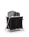 KG KitGarden - Armario Camping con Paraviento, 88x47x80 cm, Negro, Cabinet BBQ