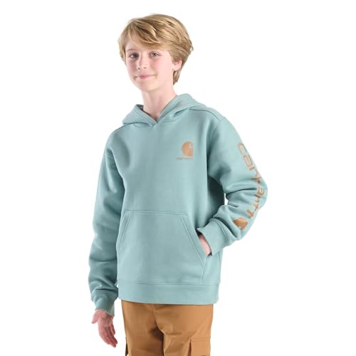 Image of Carhartt Kid's CA6272 Long-Sleeve Graphic Sweatshirt - Boys