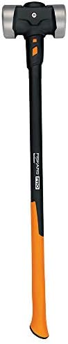 Fiskars PRO 750680-1001 IsoCore 12 lb Double Flat Face Sledge Hammer (36")
