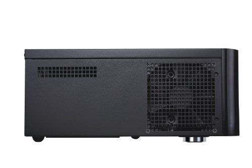 Gabinete SilverStone Technology para HTPC con panel frontal de aluminio, formato Micro-ATX, 2 bahías de intercambio en caliente, 3 ventiladores silenciosos de 120 mm y puertos USB 3.0 x2, color negro (modelo GD06B-USA) miniatura 2