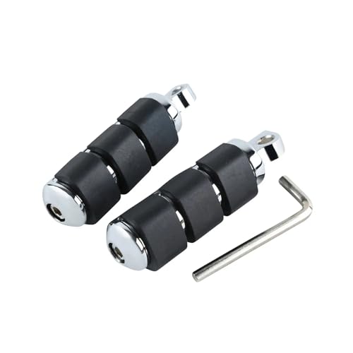 Cale pied repose-pieds de moto anti vibration trou 3/8'' pour stabiliser vos appuis