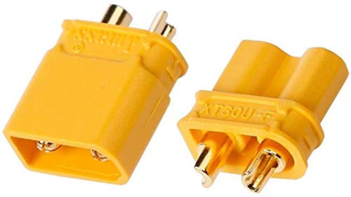 FLY RC 10 Pairs Amass XT30U (XT30 Upgrade) Female Female Rundsteckverbinder Power Plugs Adapter